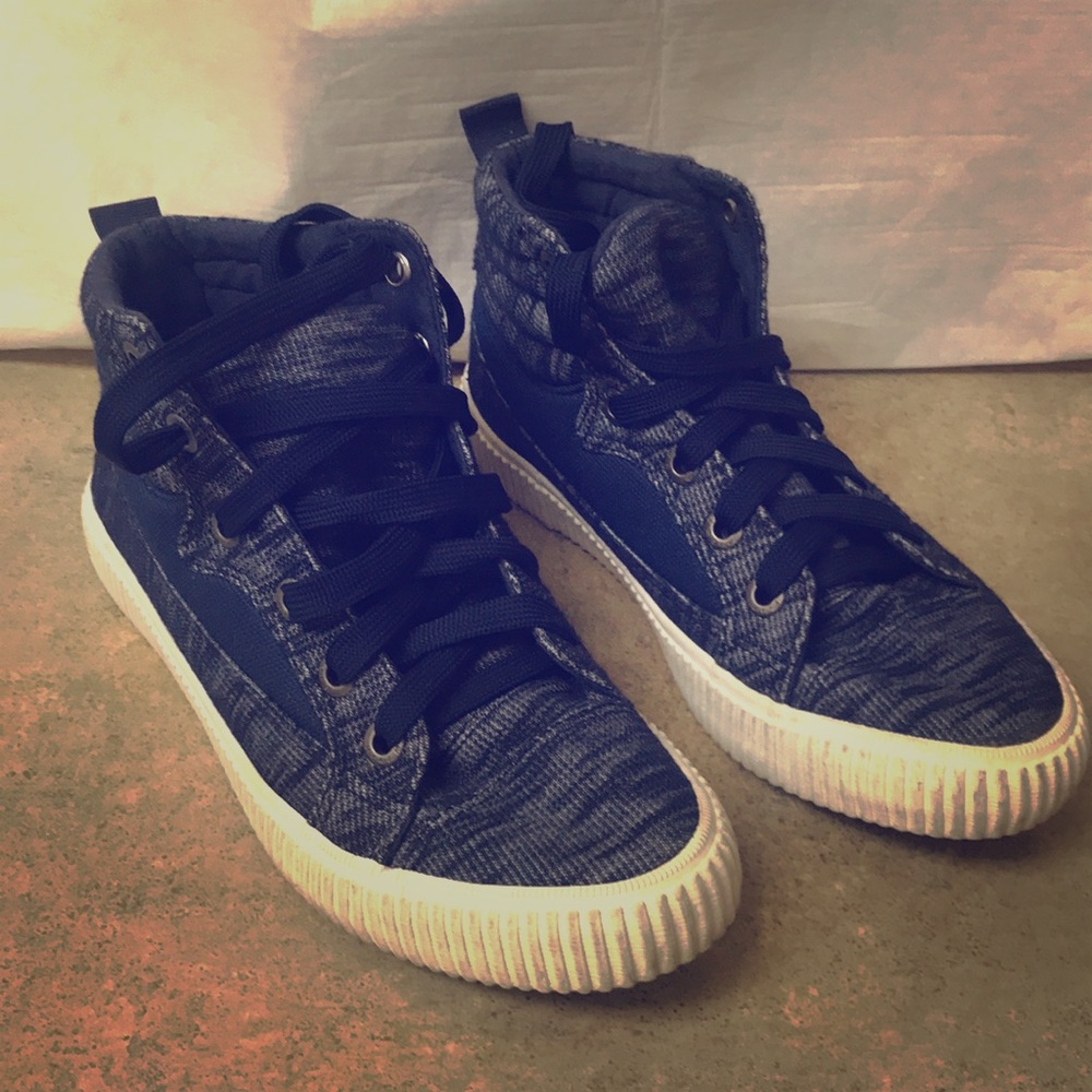 High top sneakers